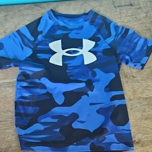 Under Armour Blue Camo T-Shirt